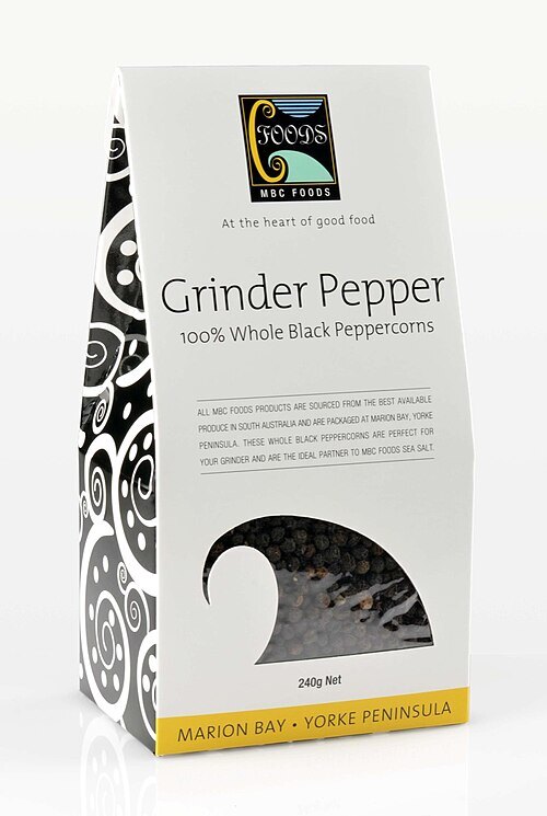 Sea Salt and Pepper Mill Set