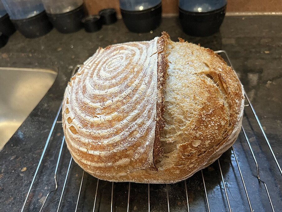 Rustic No-Knead Bread