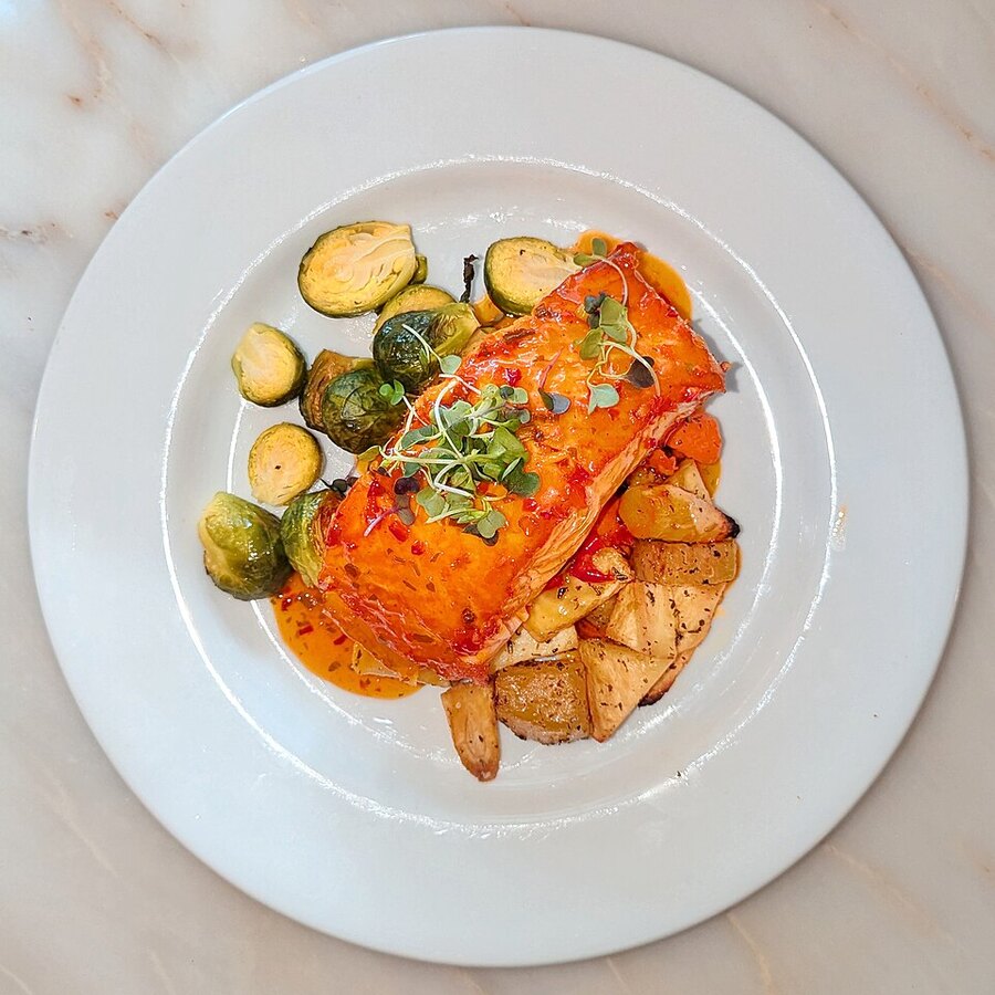 Pan-Seared Salmon with Dill