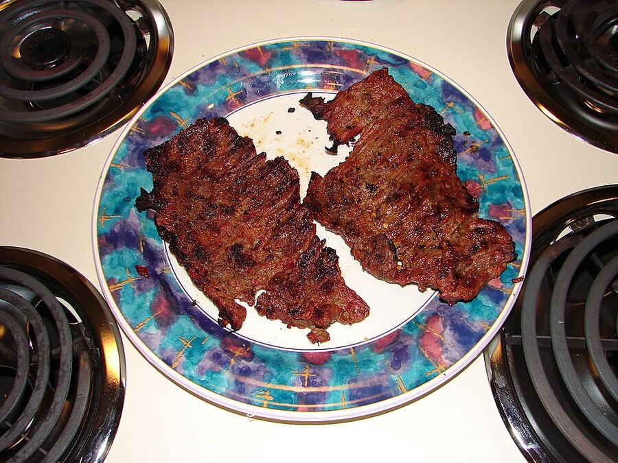 Char-Grilled Skirt Steak
