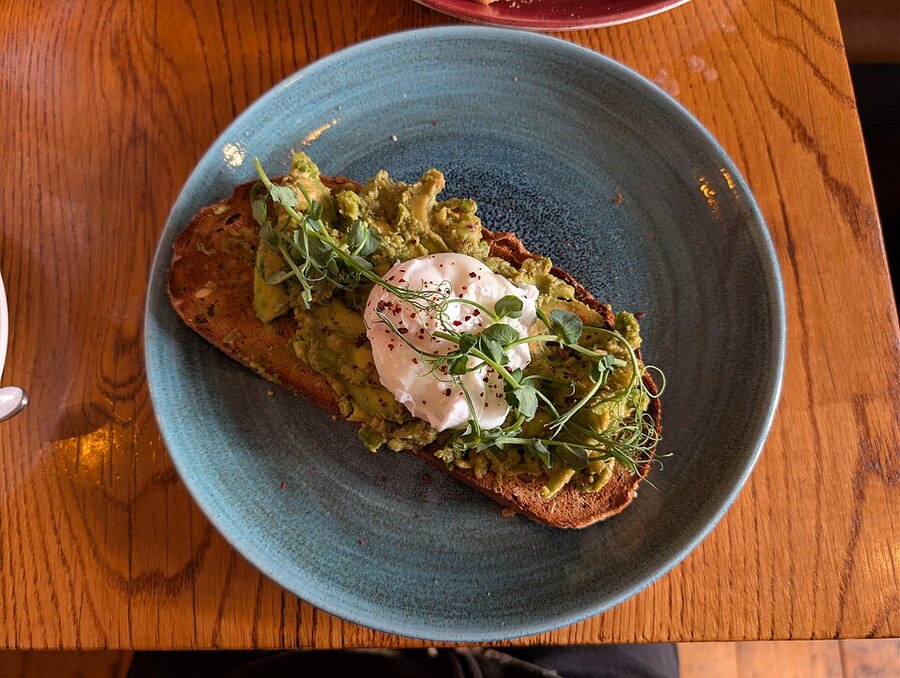 Avocado Toast with Poached Egg