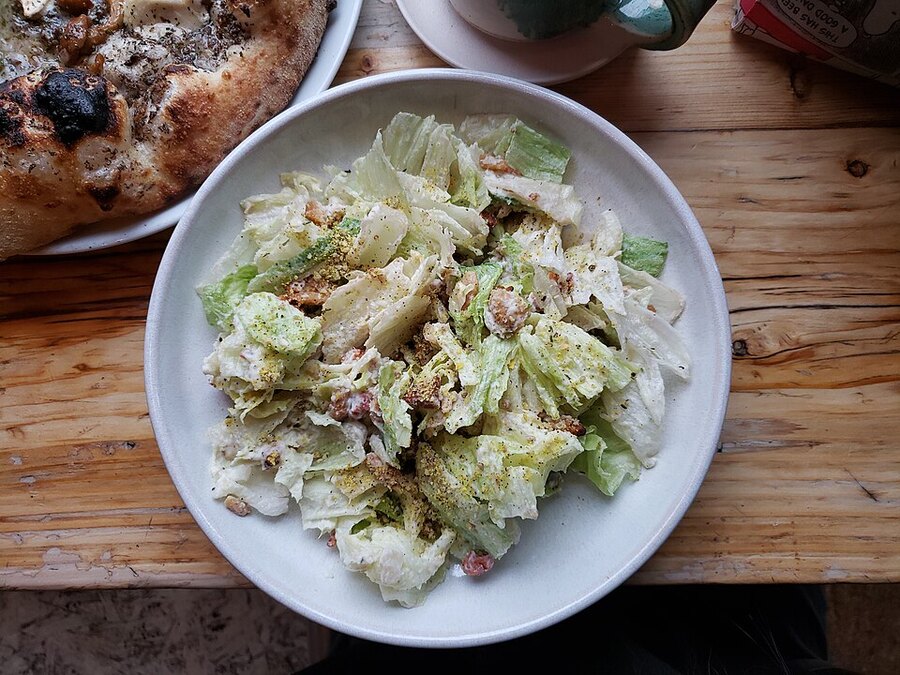 Caesar Salad with Croutons