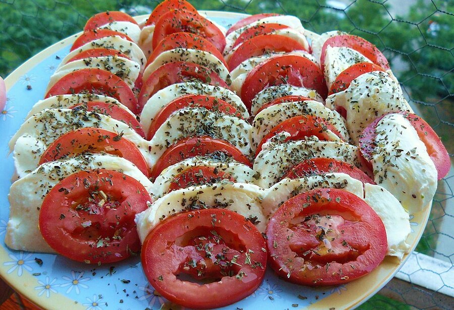 Caprese Salad Plate